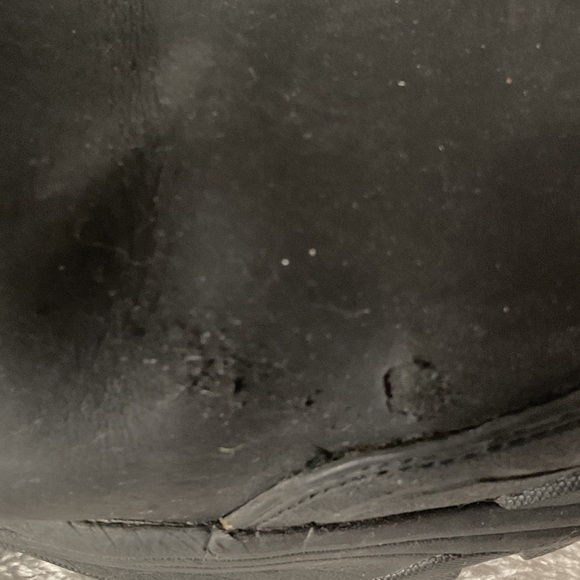 Wolverine Black steel toe Men's leather Boots - Picture 7 of 9